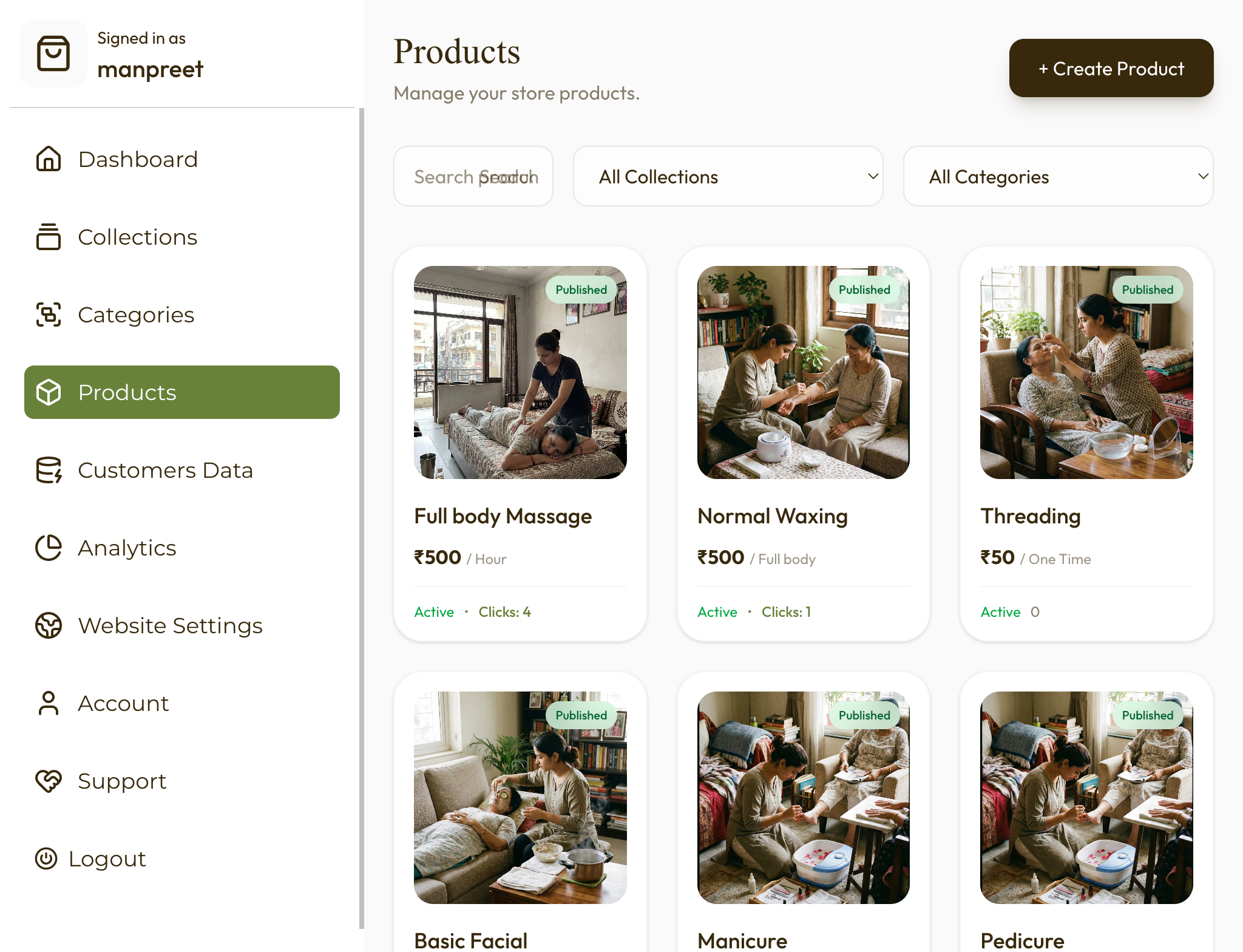 SEO Analytics Dashboard